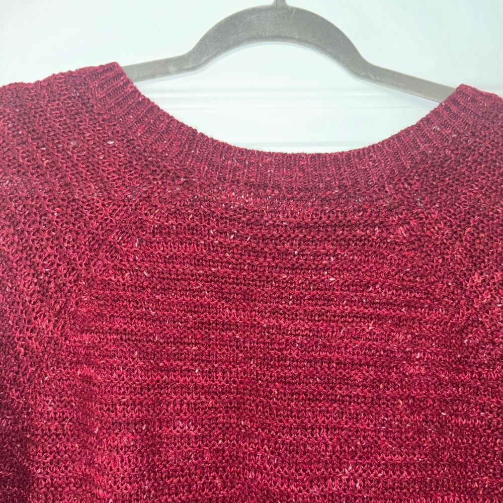 Colorful Thread Maroon Sweater - Picture 4 of 8